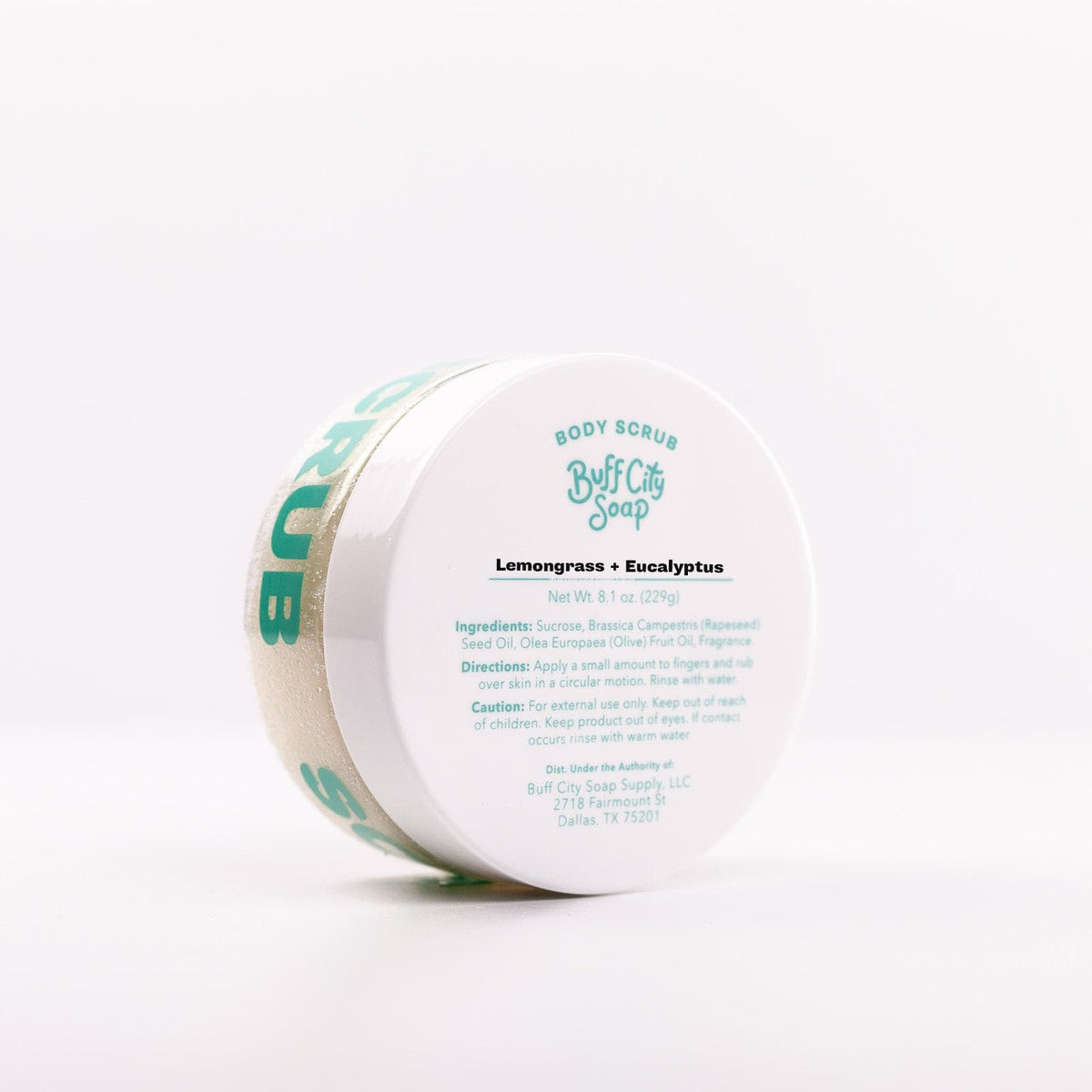 Lemongrass + Eucalyptus Body Scrub