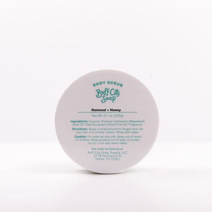 Oatmeal + Honey Body Scrub
