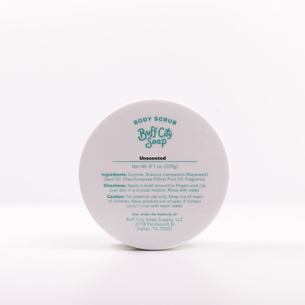 Unscented Body Scrub